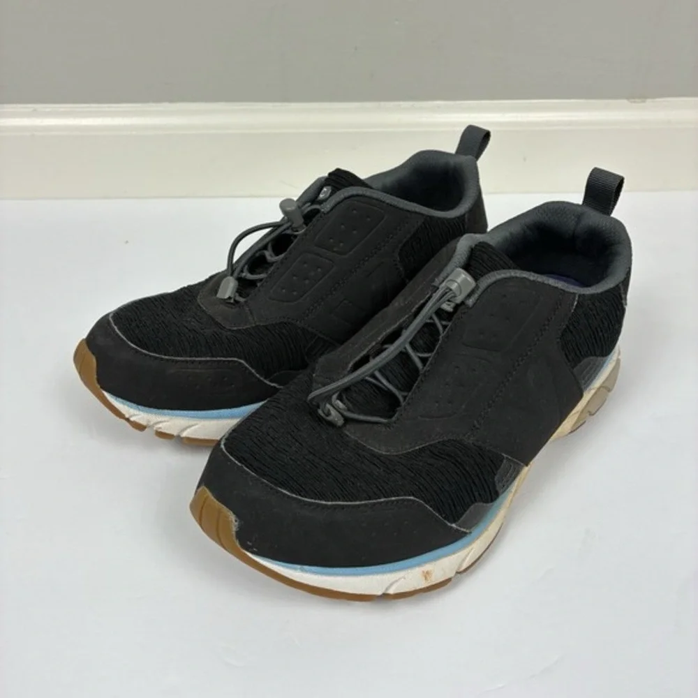 Vionic Women's Active Deon Sneaker Sz 7 Black Walking Running Comfort Orthopedic